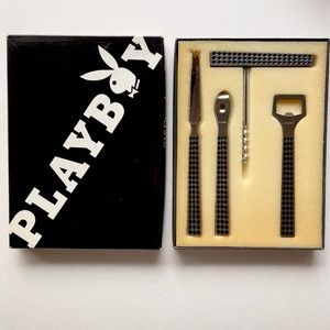 Vintage Playboy 4 pc Bar Set